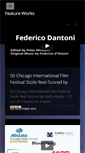 Mobile Screenshot of federicodantoni.com