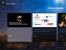 Tablet Screenshot of federicodantoni.com